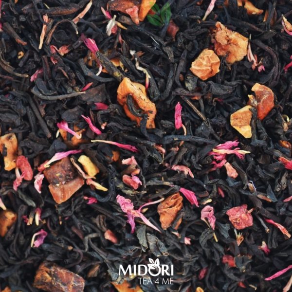 midori tea 4 me - Czarna herbata o smaku malinowo-muffinowym
