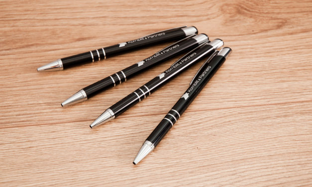 Długopisy metalowe z logo
