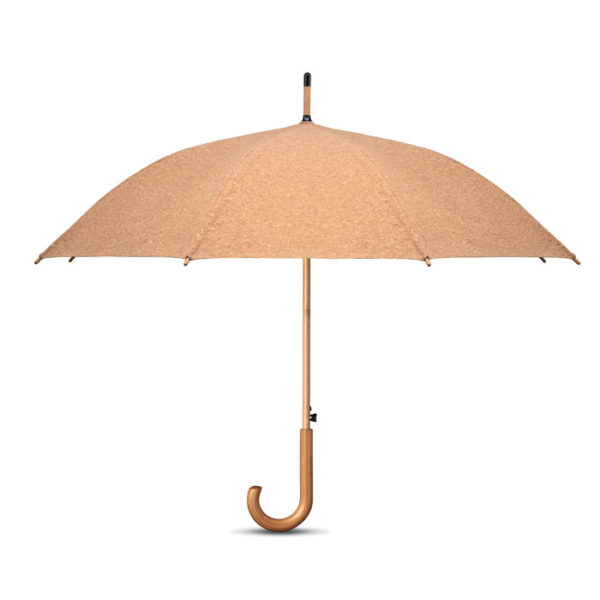 Korkowy parasol z logo