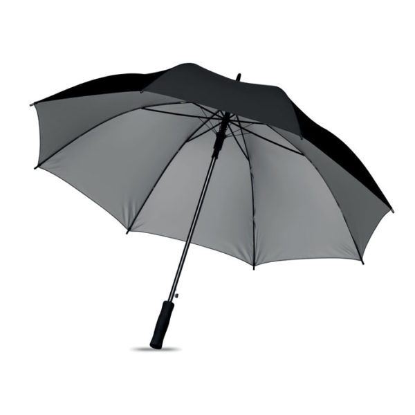 Automatycznie otwierany parasol z nadrukiem firmowym